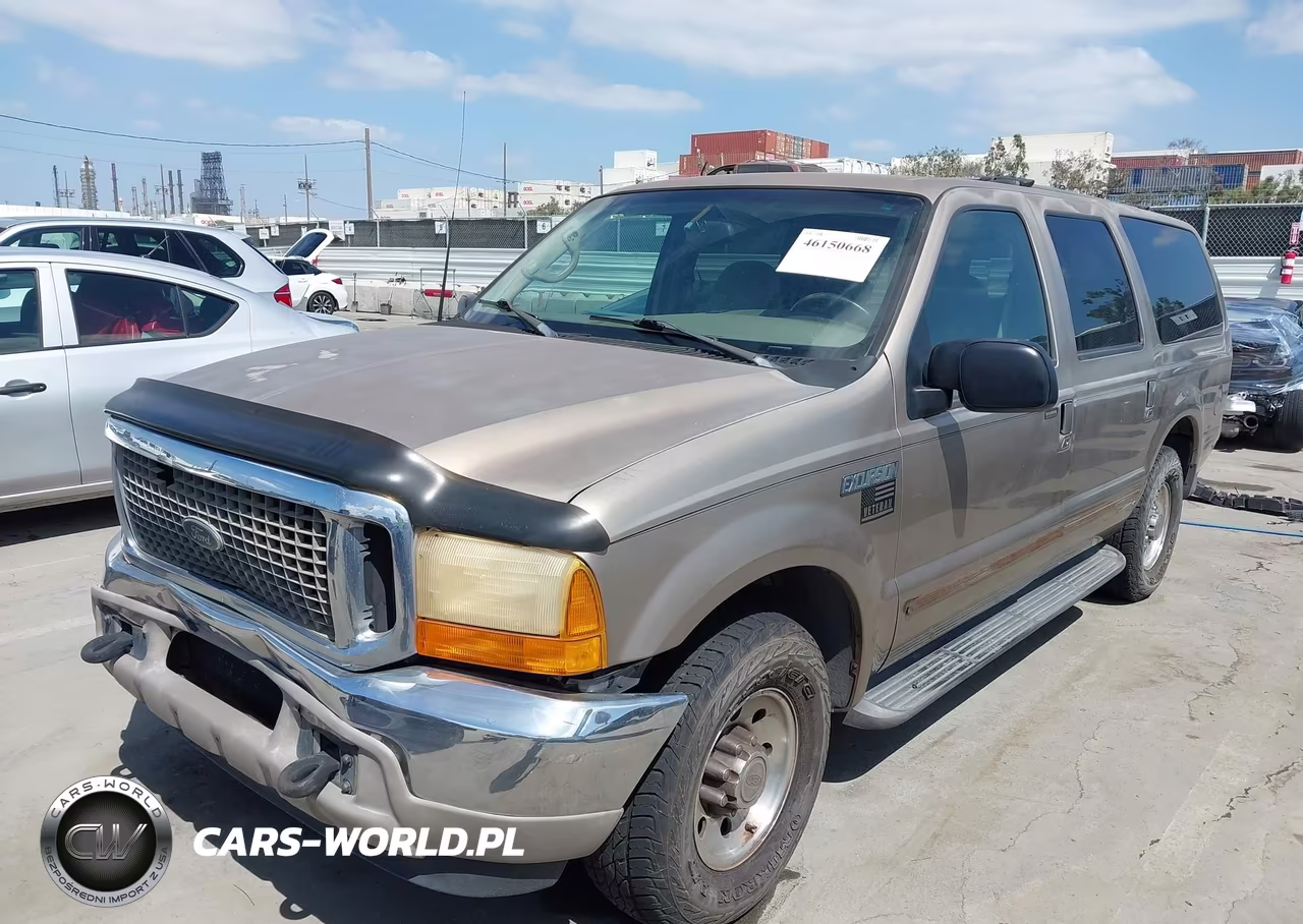 2000 Ford Excursion Xlt VIN:1FMNU40L6YEC37839 - 2