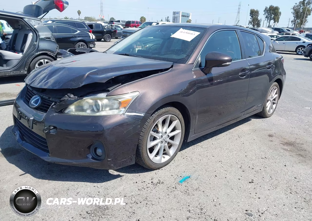 2013 Lexus Ct 200H VIN:JTHKD5BH7D2140634 - 2