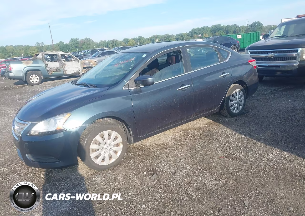 2014 Nissan Sentra Fe+ S-Fe+ Sv-S-Sl-Sr-Sv VIN:3N1AB7AP8EY211949 - 2