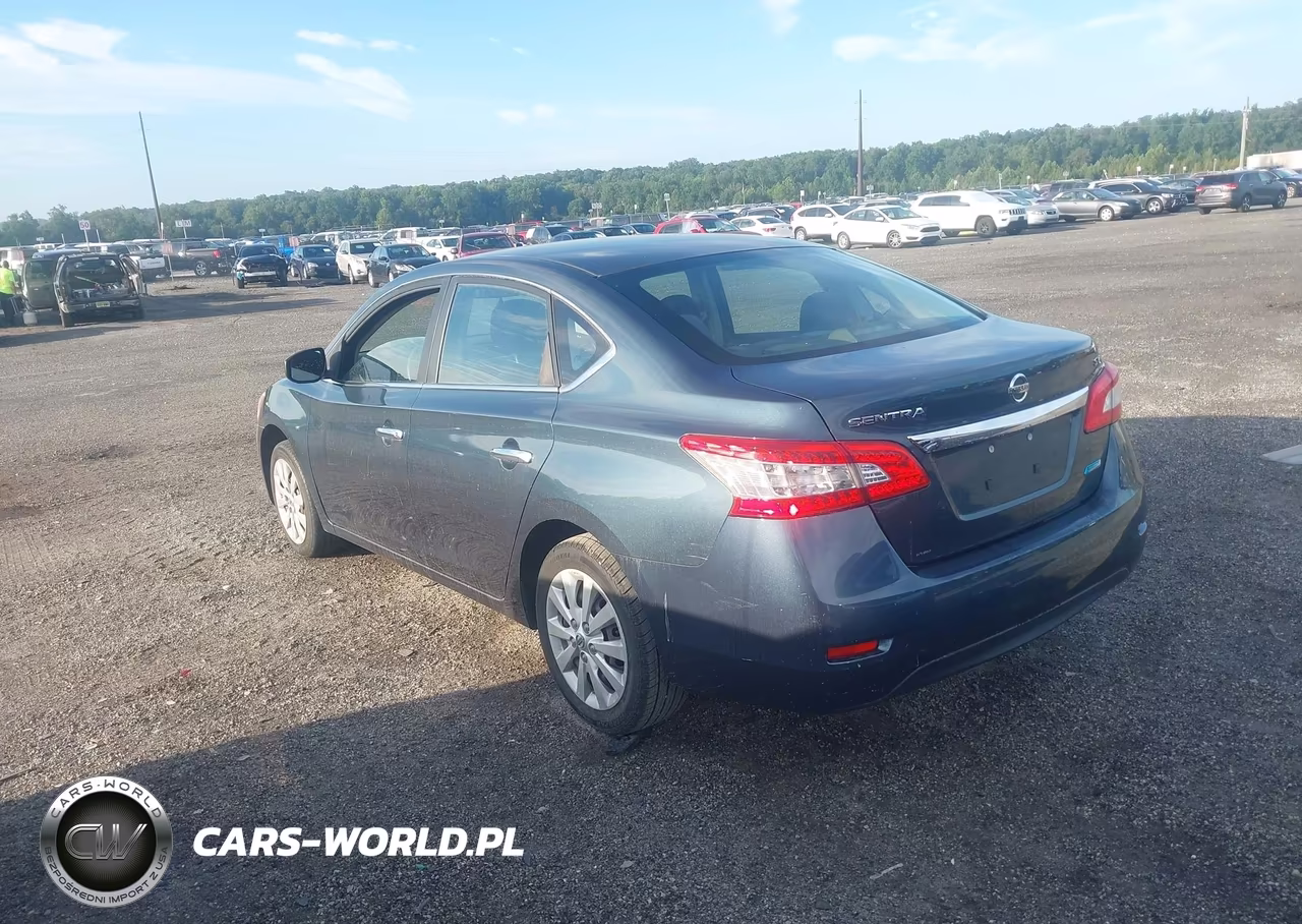 2014 Nissan Sentra Fe+ S-Fe+ Sv-S-Sl-Sr-Sv VIN:3N1AB7AP8EY211949 - 3