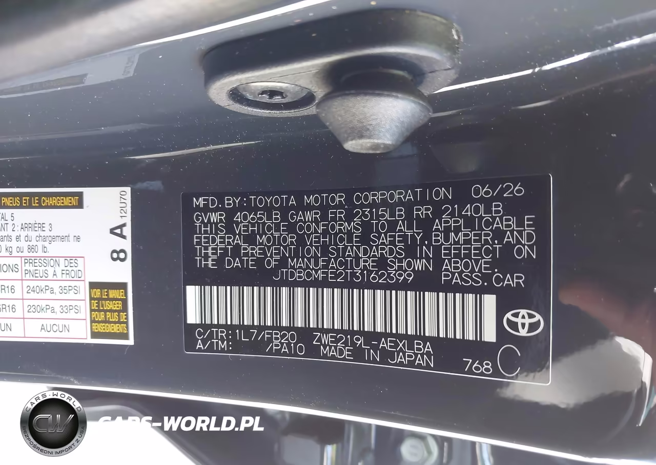 2026 Toyota Corolla Hybrid Hybrid Le VIN:JTDBCMFE2T3162399 - 9