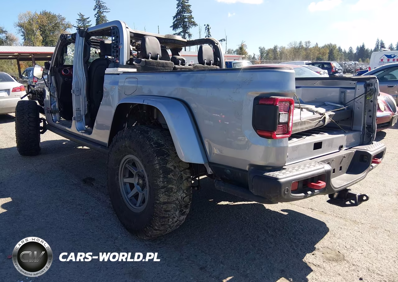 2021 Jeep Gladiator Rubicon VIN:1C6JJTBGXML537967 - 3