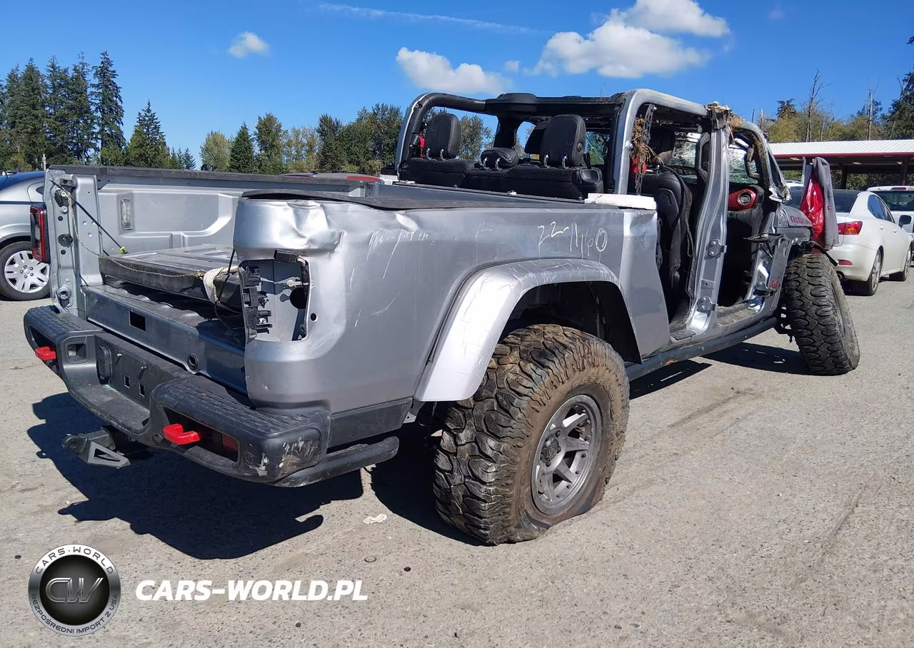 2021 Jeep Gladiator Rubicon VIN:1C6JJTBGXML537967 - 4