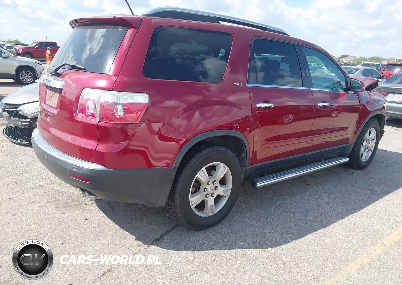 2009 GMC Acadia Slt-1 VIN:1GKER23D89J179020 - 4