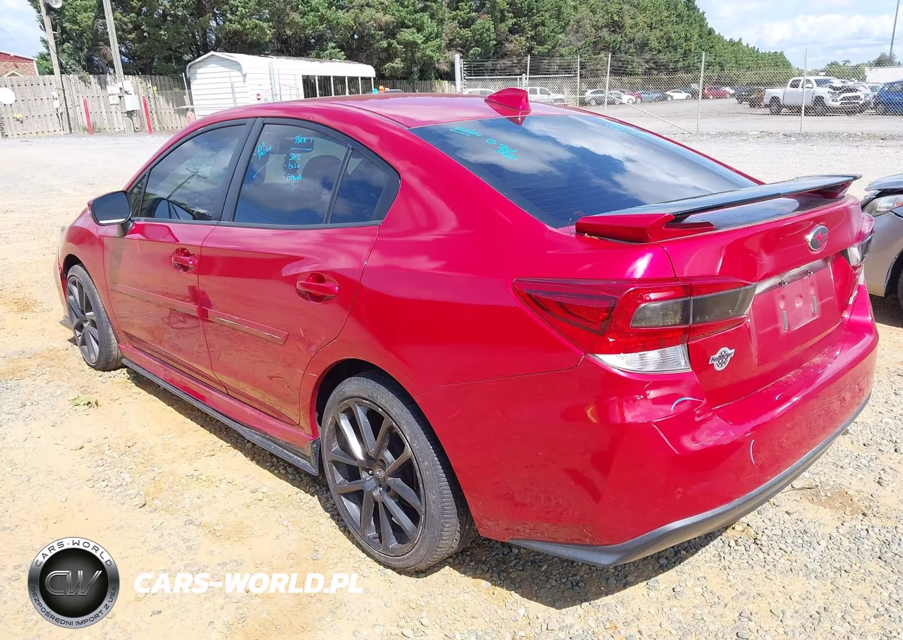 2019 Subaru Impreza 2.0I Sport VIN:4S3GKAM65K3618655 - 3