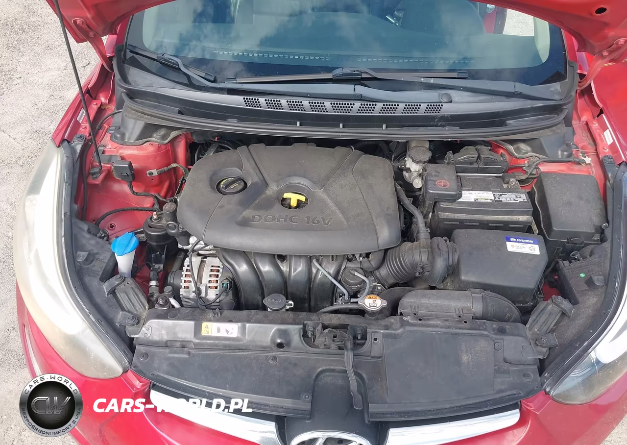 2014 Hyundai Elantra Se VIN:KMHDH4AE0EU144574 - 10