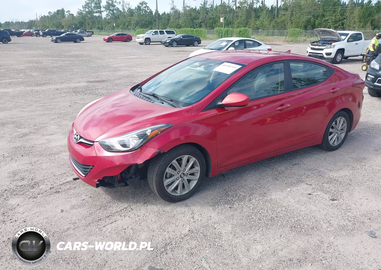2014 Hyundai Elantra Se VIN:KMHDH4AE0EU144574 - 2