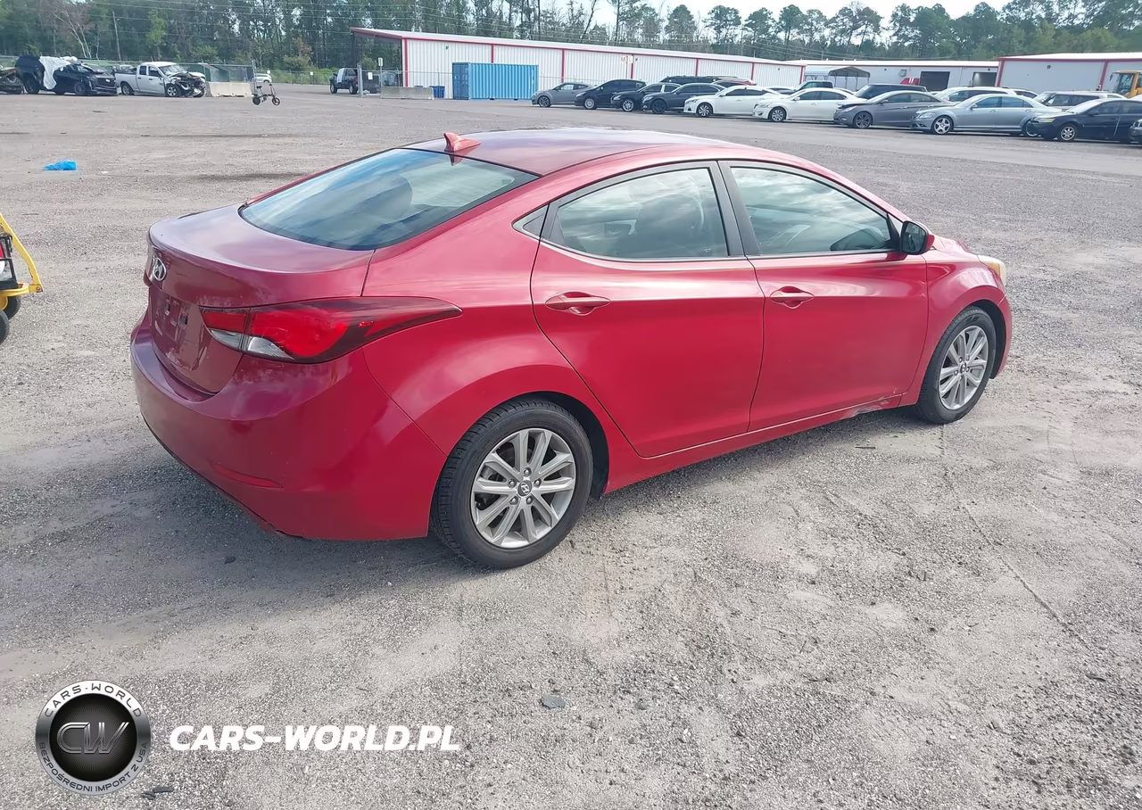 2014 Hyundai Elantra Se VIN:KMHDH4AE0EU144574 - 4