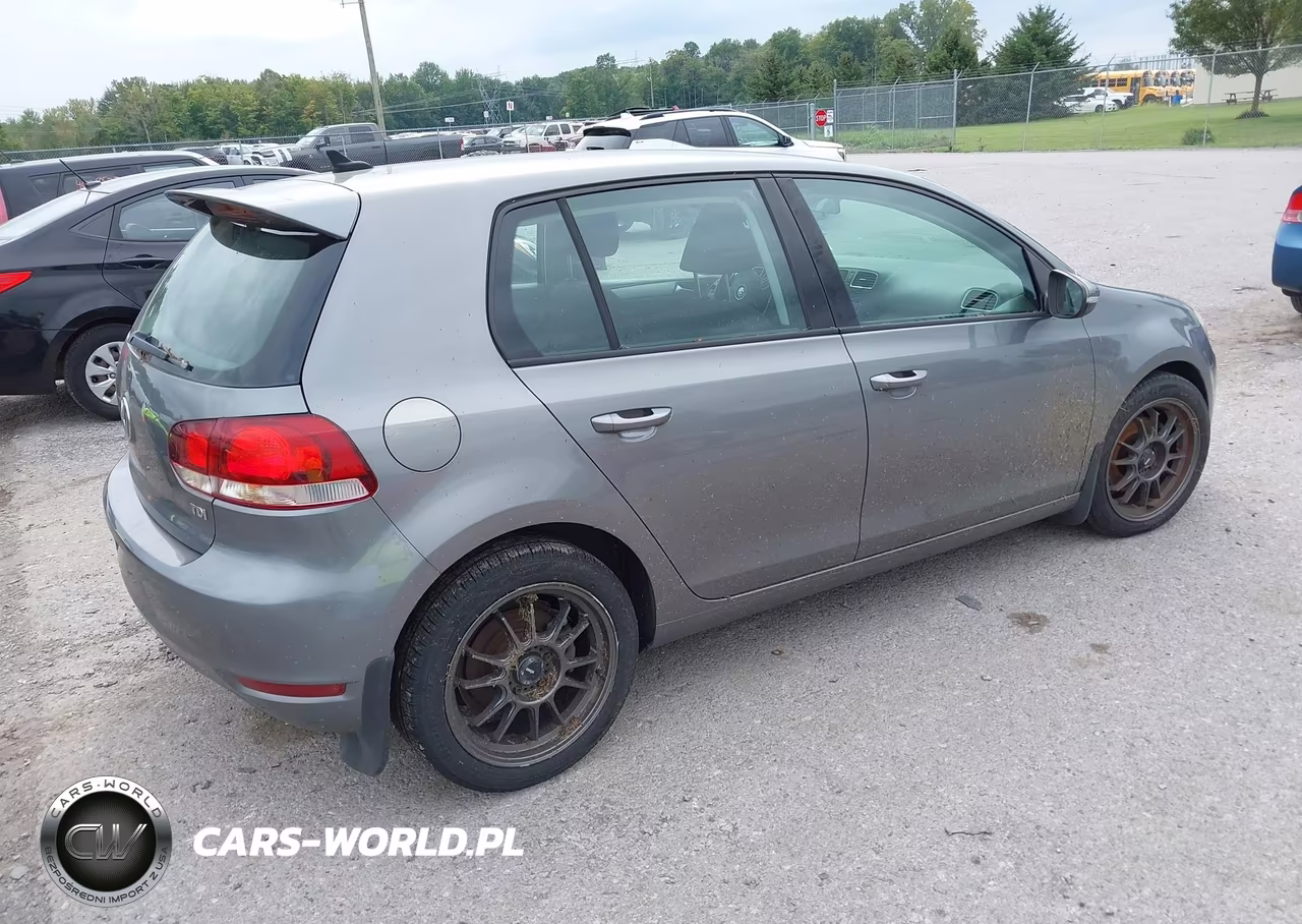 2012 Volkswagen Golf Tdi 4-Door VIN:WVWDM7AJ0CW114684 - 4