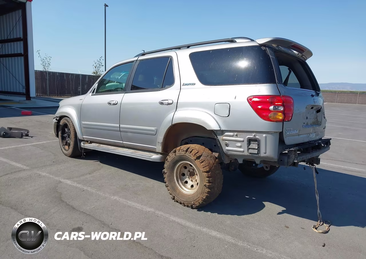 2001 Toyota Sequoia Limited V8 VIN:5TDZT38A71S017230 - 3