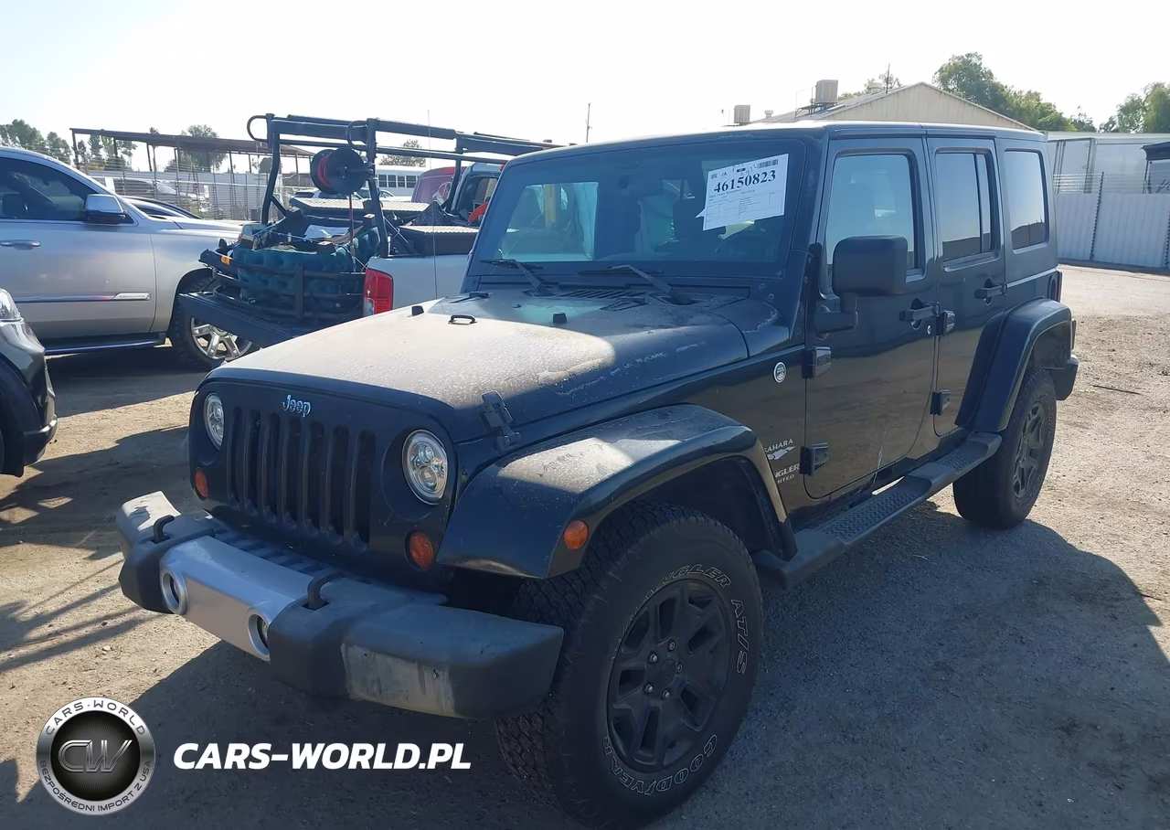 2008 Jeep Wrangler Unlimited Sahara VIN:1J8GA59148L542810 - 2