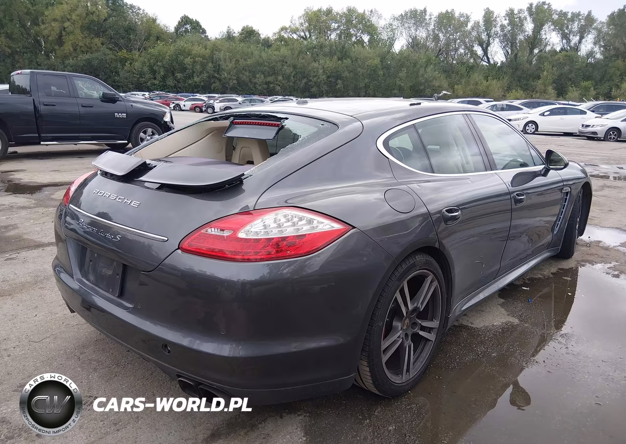 2012 Porsche Panamera Turbo VIN:WP0AC2A76CL090437 - 4