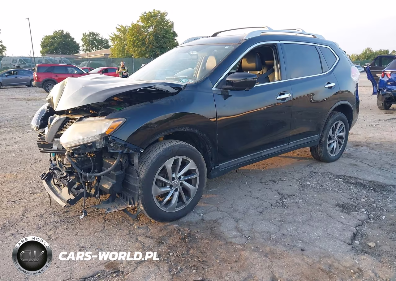 2015 Nissan Rogue Sl VIN:5N1AT2MVXFC850962 - 2