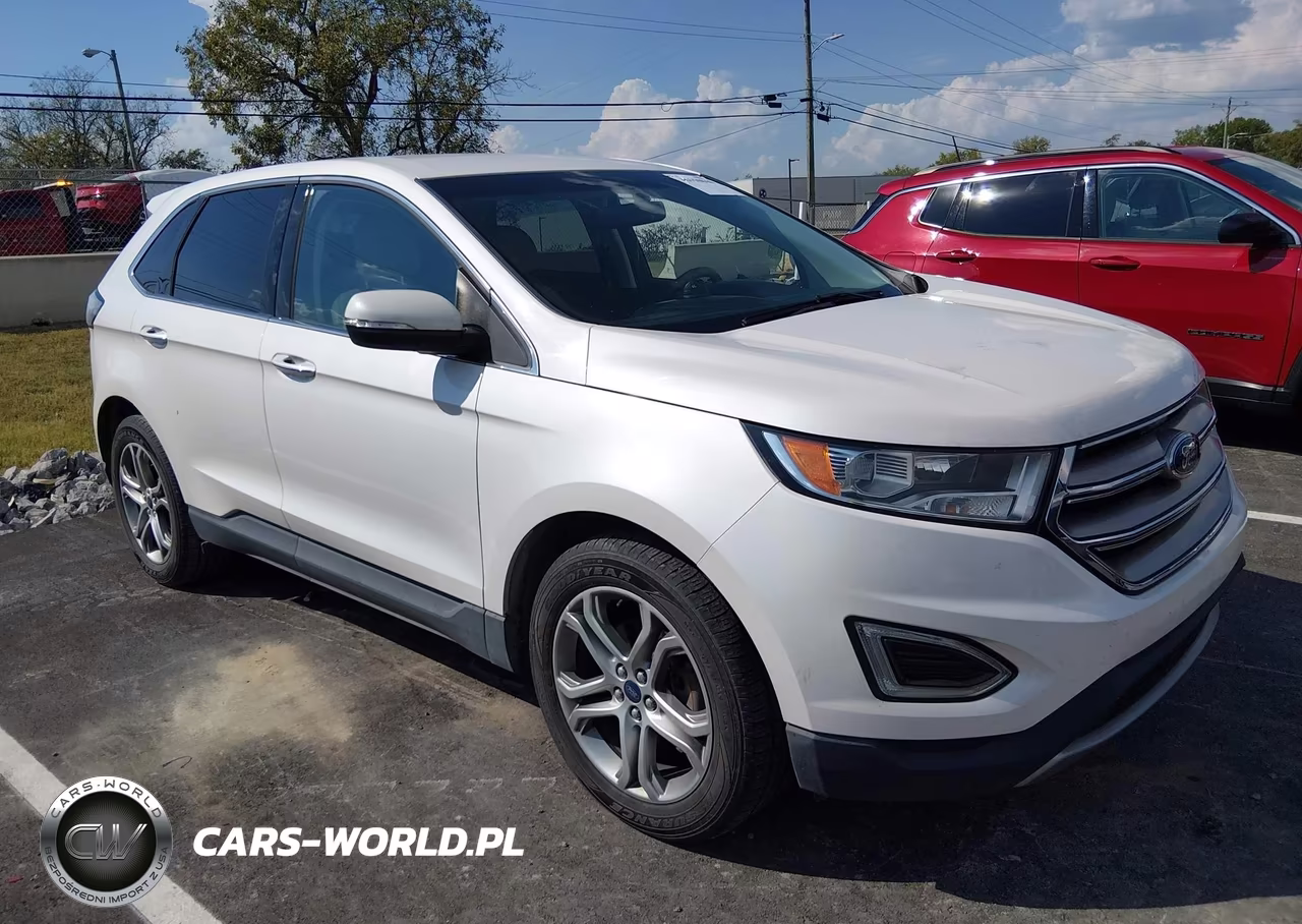 2015 Ford Edge Titanium VIN:2FMTK3K92FBC24653 - 1