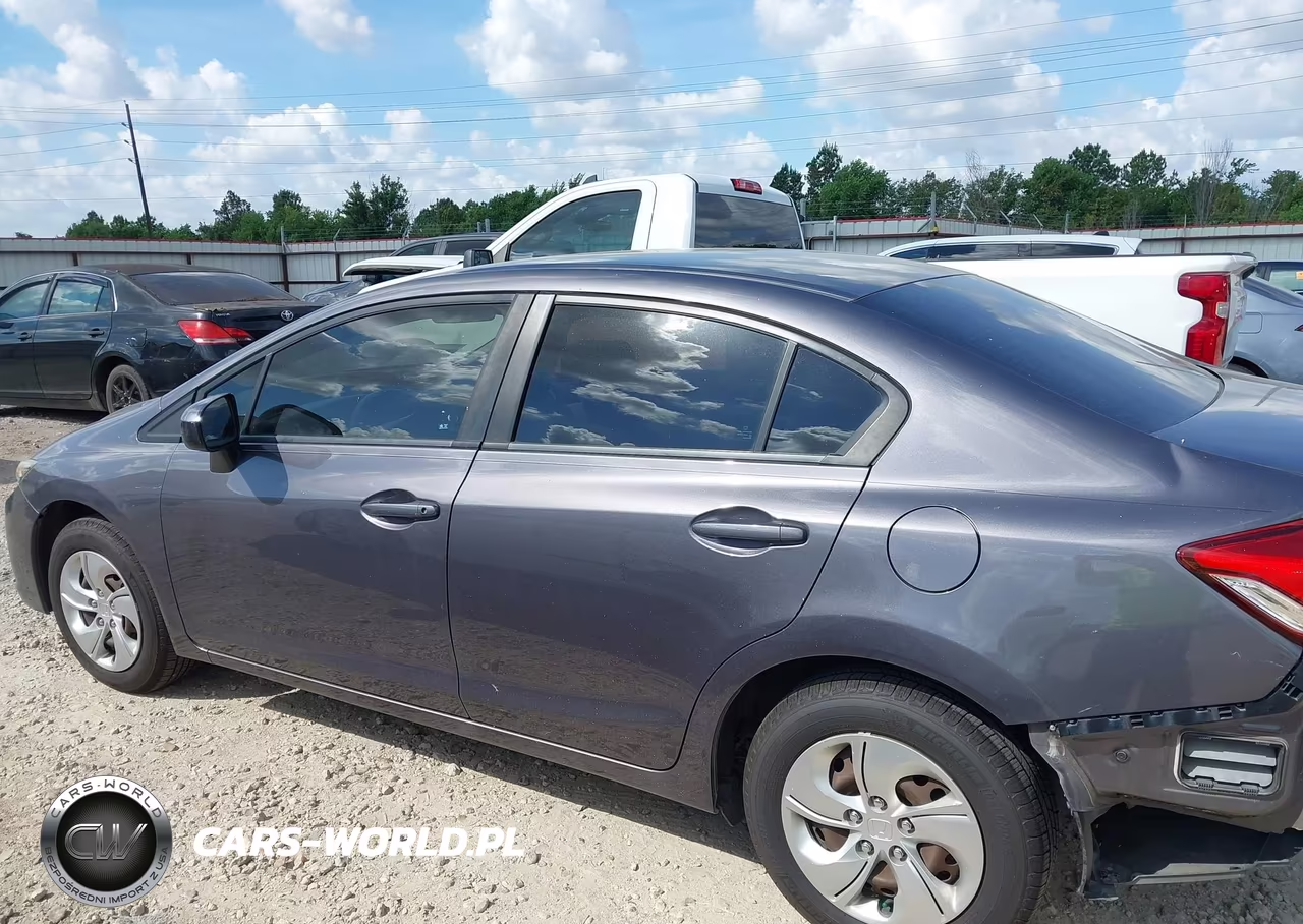 2015 Honda Civic Lx VIN:19XFB2F52FE083837 - 15