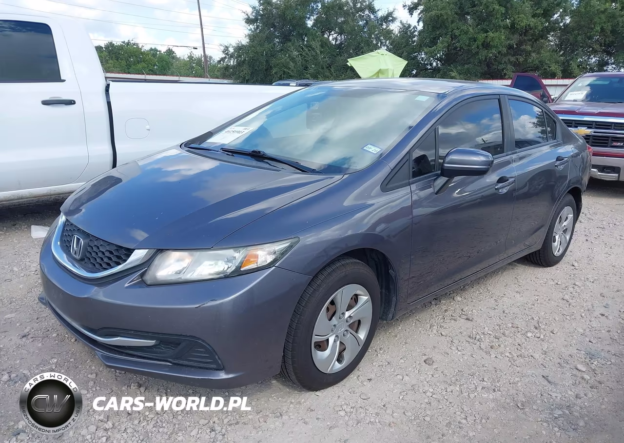 2015 Honda Civic Lx VIN:19XFB2F52FE083837 - 2