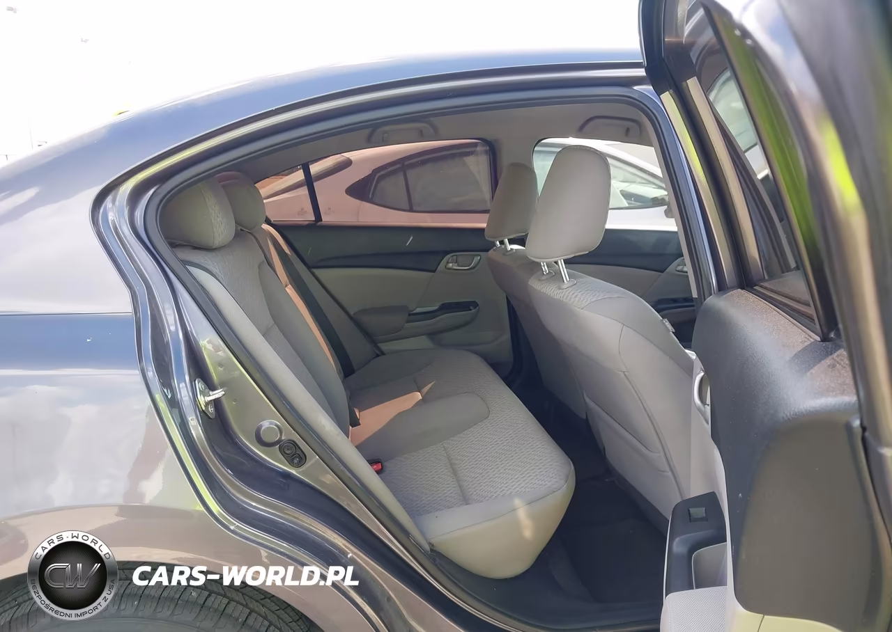 2015 Honda Civic Lx VIN:19XFB2F52FE083837 - 8