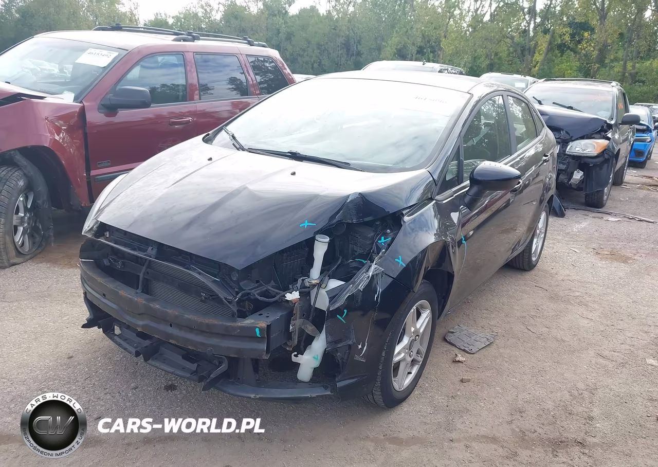 2019 Ford Fiesta Se VIN:3FADP4BJ1KM129297 - 2