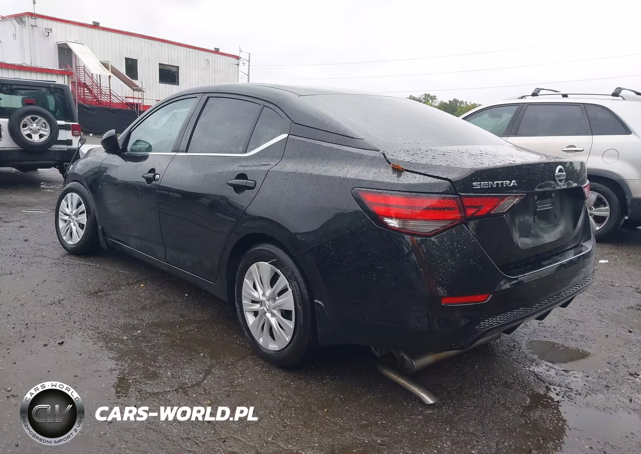 2023 Nissan Sentra S Xtronic Cvt VIN:3N1AB8BV2PY288578 - 3