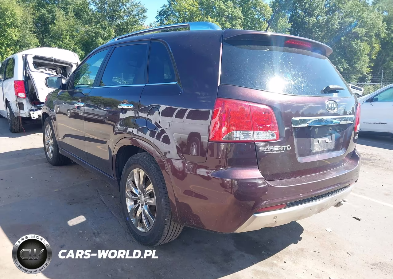 2011 Kia Sorento Sx V6 VIN:5XYKWDA22BG120281 - 3
