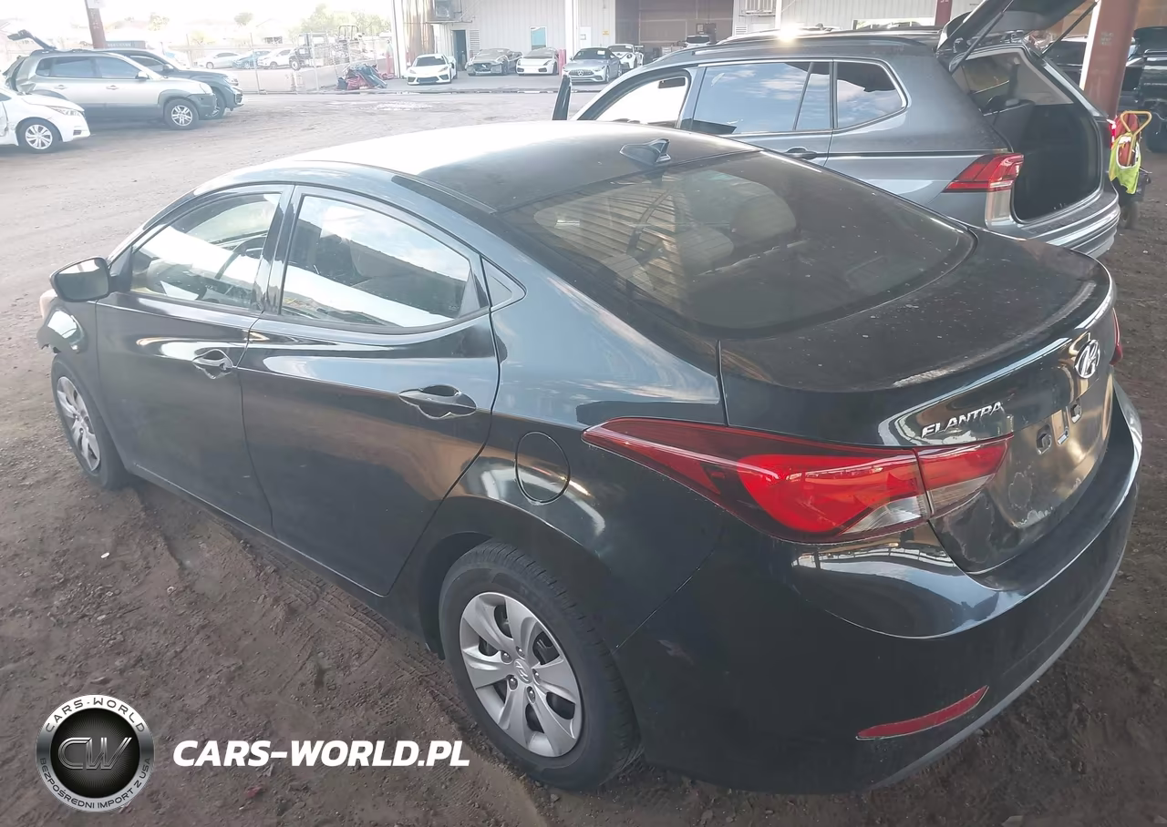 2016 Hyundai Elantra Se VIN:5NPDH4AEXGH731673 - 3