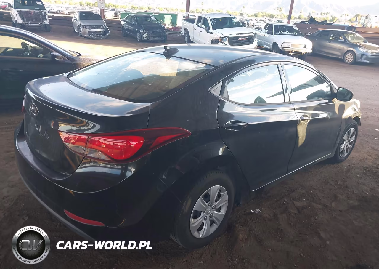 2016 Hyundai Elantra Se VIN:5NPDH4AEXGH731673 - 4