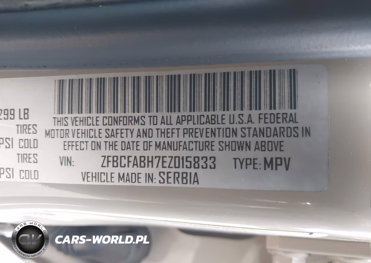 2014 Fiat 500L Easy VIN:ZFBCFABH7EZ015833 - 9