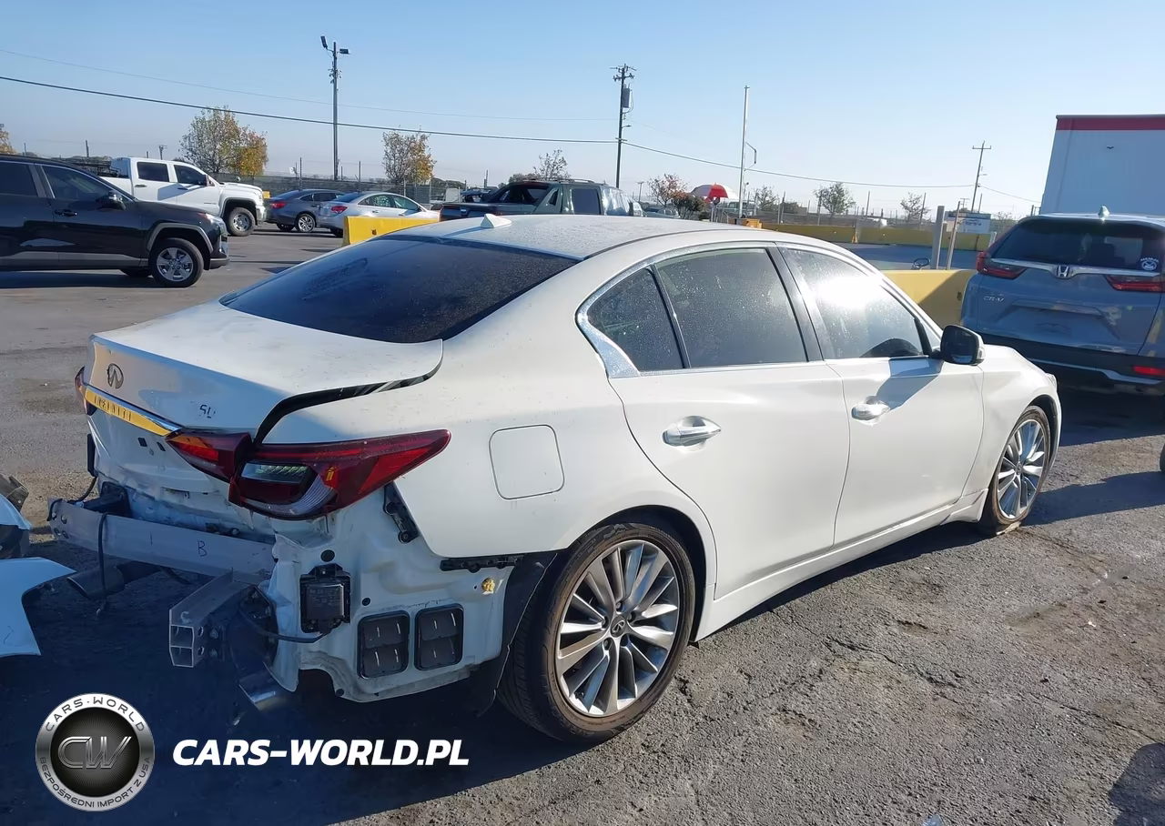 2021 Infiniti Q50 3.0T Luxe VIN:JN1EV7BPXMM704542 - 4
