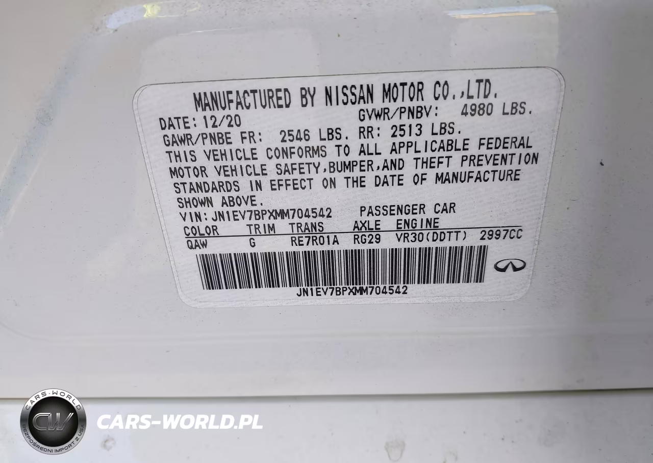 2021 Infiniti Q50 3.0T Luxe VIN:JN1EV7BPXMM704542 - 9