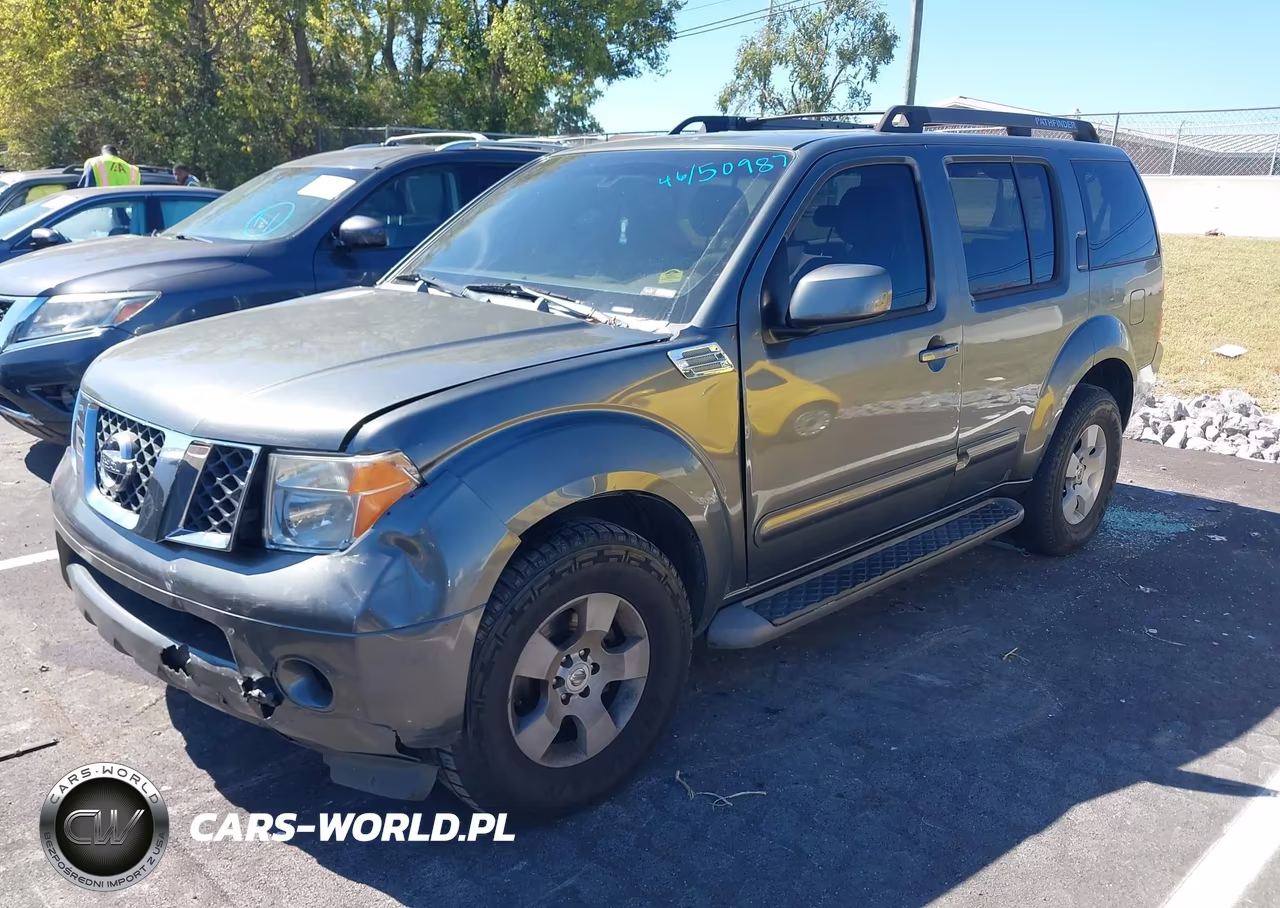 2006 Nissan Pathfinder Se VIN:5N1AR18U96C639326 - 2