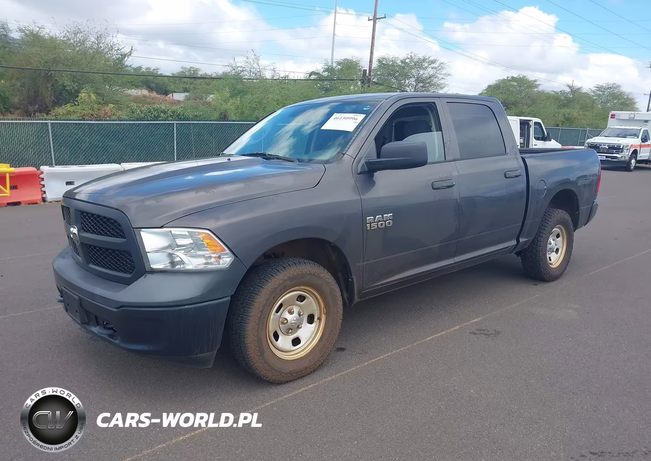 2017 Ram 1500 Tradesman 4X4 5'7 Box VIN:1C6RR7KG9HS763576 - 2
