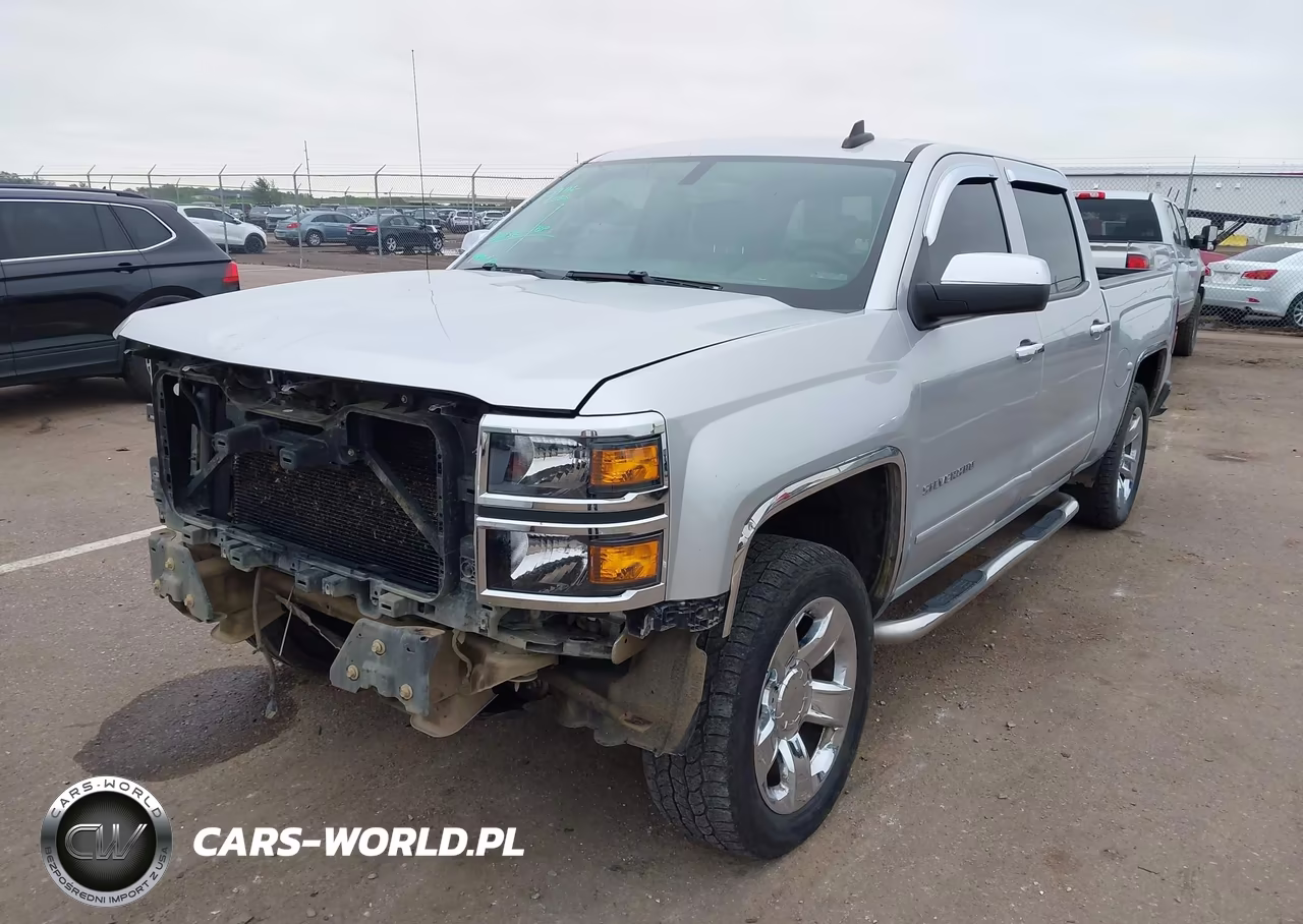 2015 Chevrolet Silverado 1500 1Lt VIN:3GCUKREC5FG343121 - 2