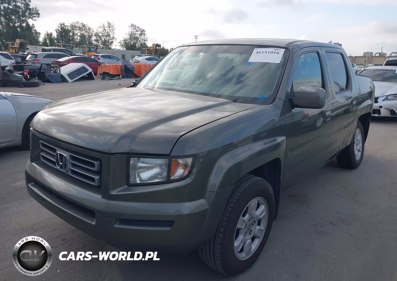 2007 Honda Ridgeline Rts VIN:2HJYK16477H517875 - 2