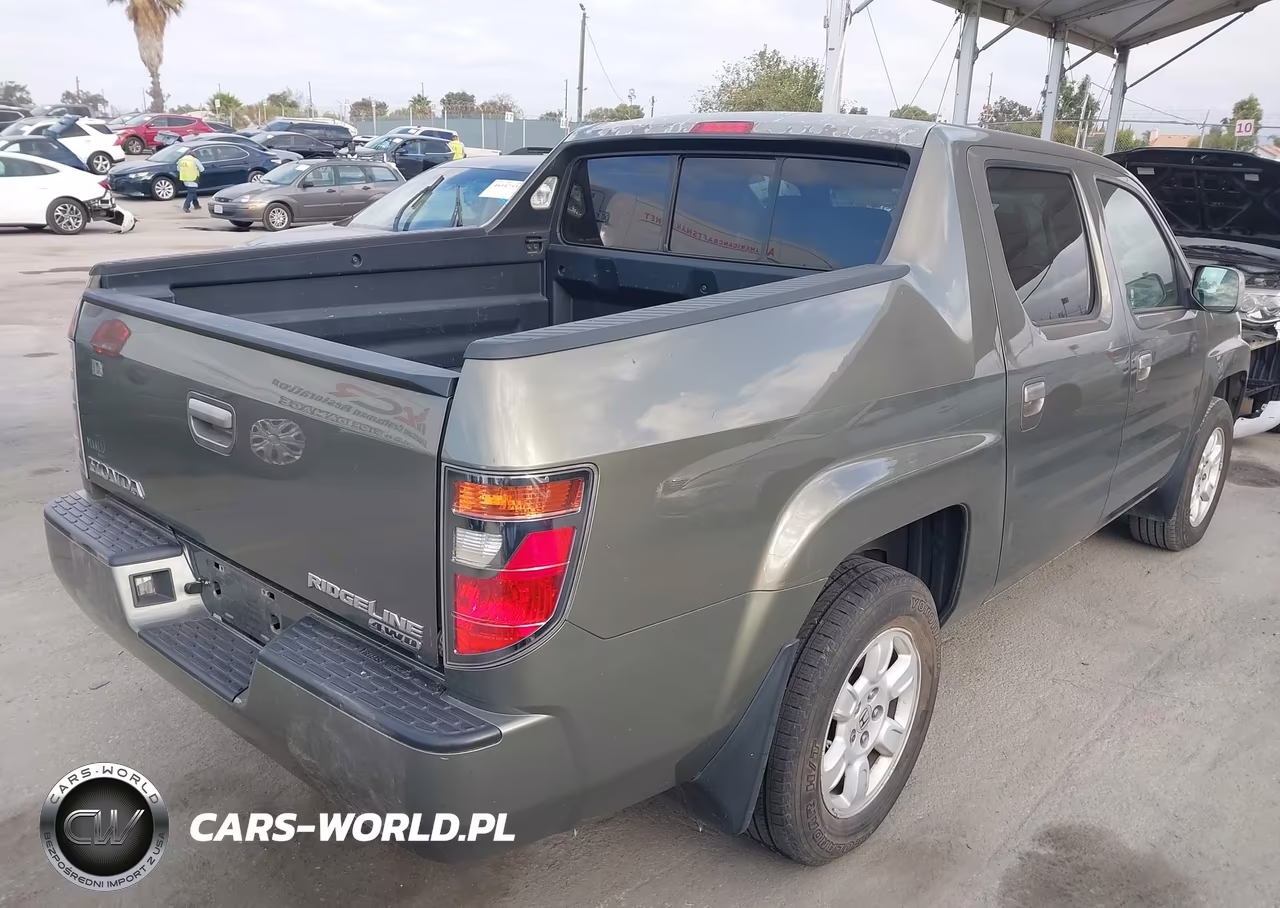 2007 Honda Ridgeline Rts VIN:2HJYK16477H517875 - 4