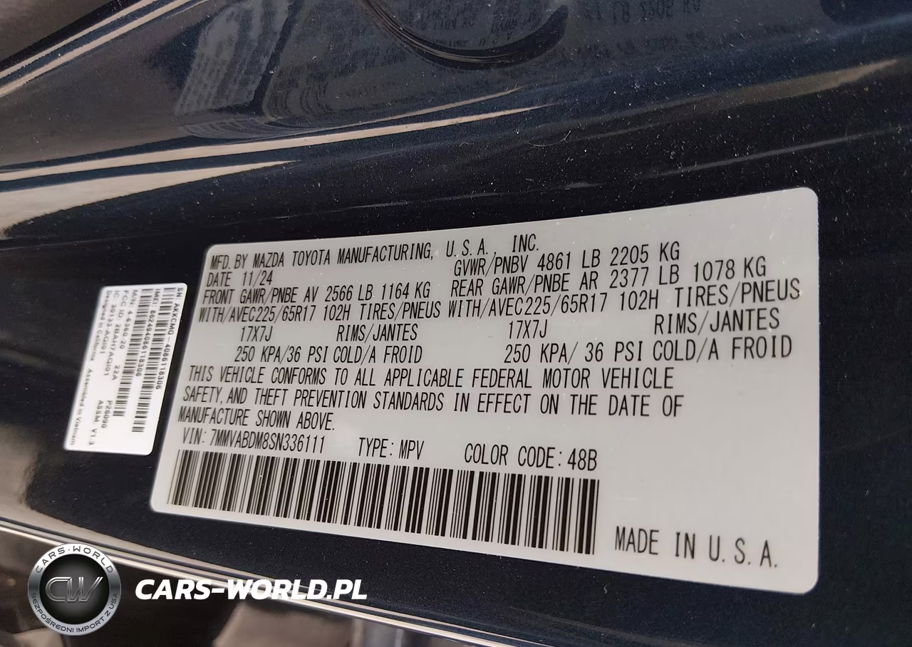 2025 Mazda Cx-50 2.5 S Premium Package VIN:7MMVABDM8SN336111 - 9