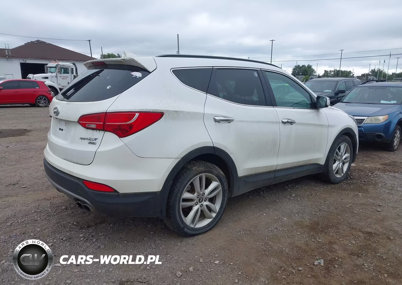 2014 Hyundai Santa Fe Sport 2.0L Turbo VIN:5XYZUDLA8EG216848 - 4