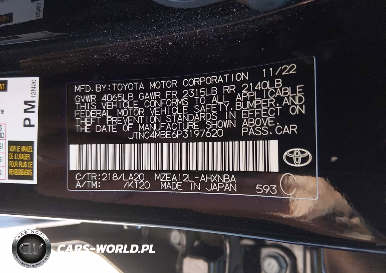 2023 Toyota Corolla Xse VIN:JTNC4MBE6P3197620 - 9