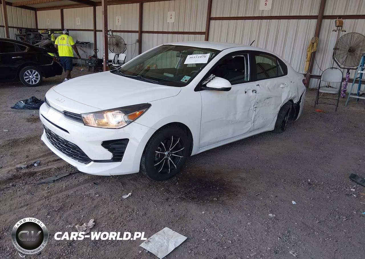 2022 Kia Rio Lx VIN:3KPA24AD7NE438133 - 2