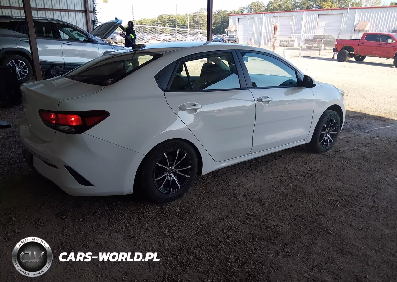2022 Kia Rio Lx VIN:3KPA24AD7NE438133 - 4