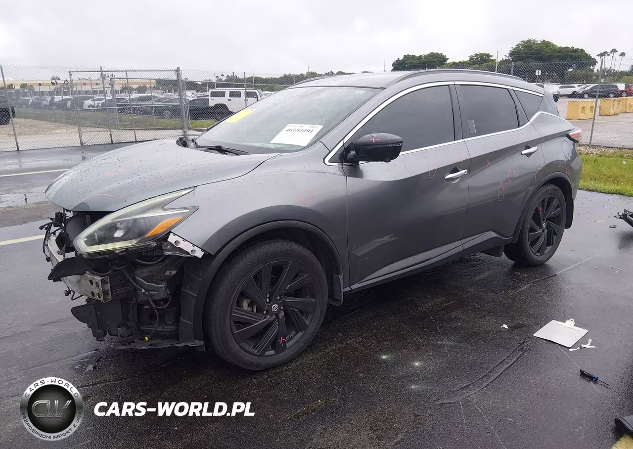 2018 Nissan Murano Sl VIN:5N1AZ2MG8JN113417 - 2