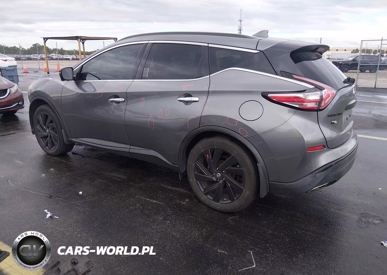 2018 Nissan Murano Sl VIN:5N1AZ2MG8JN113417 - 3