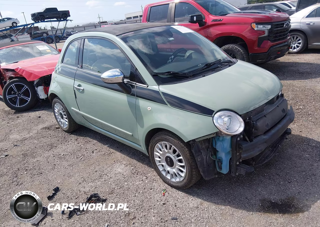 2015 Fiat 500C Lounge VIN:3C3CFFER1FT667701 - 1