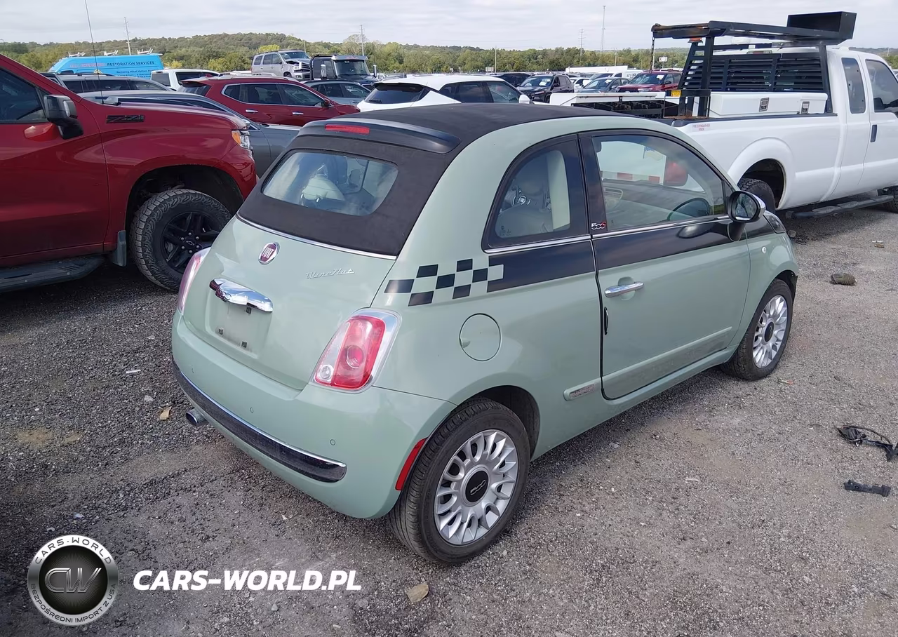 2015 Fiat 500C Lounge VIN:3C3CFFER1FT667701 - 4