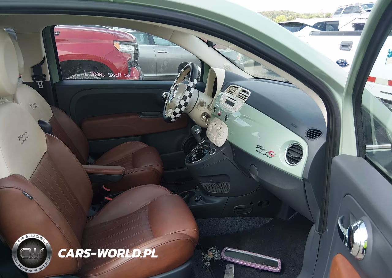 2015 Fiat 500C Lounge VIN:3C3CFFER1FT667701 - 5
