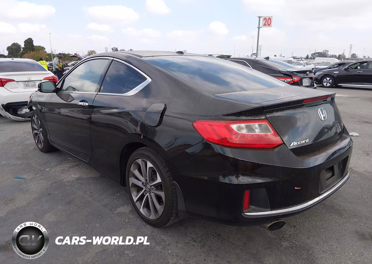 2013 Honda Accord Ex-L V-6 VIN:1HGCT2B80DA000536 - 3