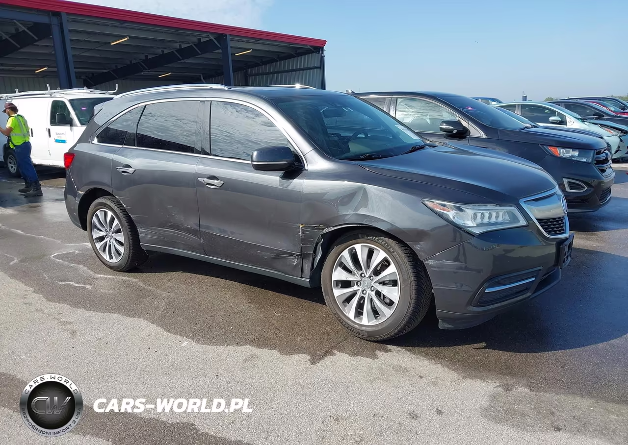 2016 Acura Mdx Technology Acurawatch Plus Packages-Technology Package