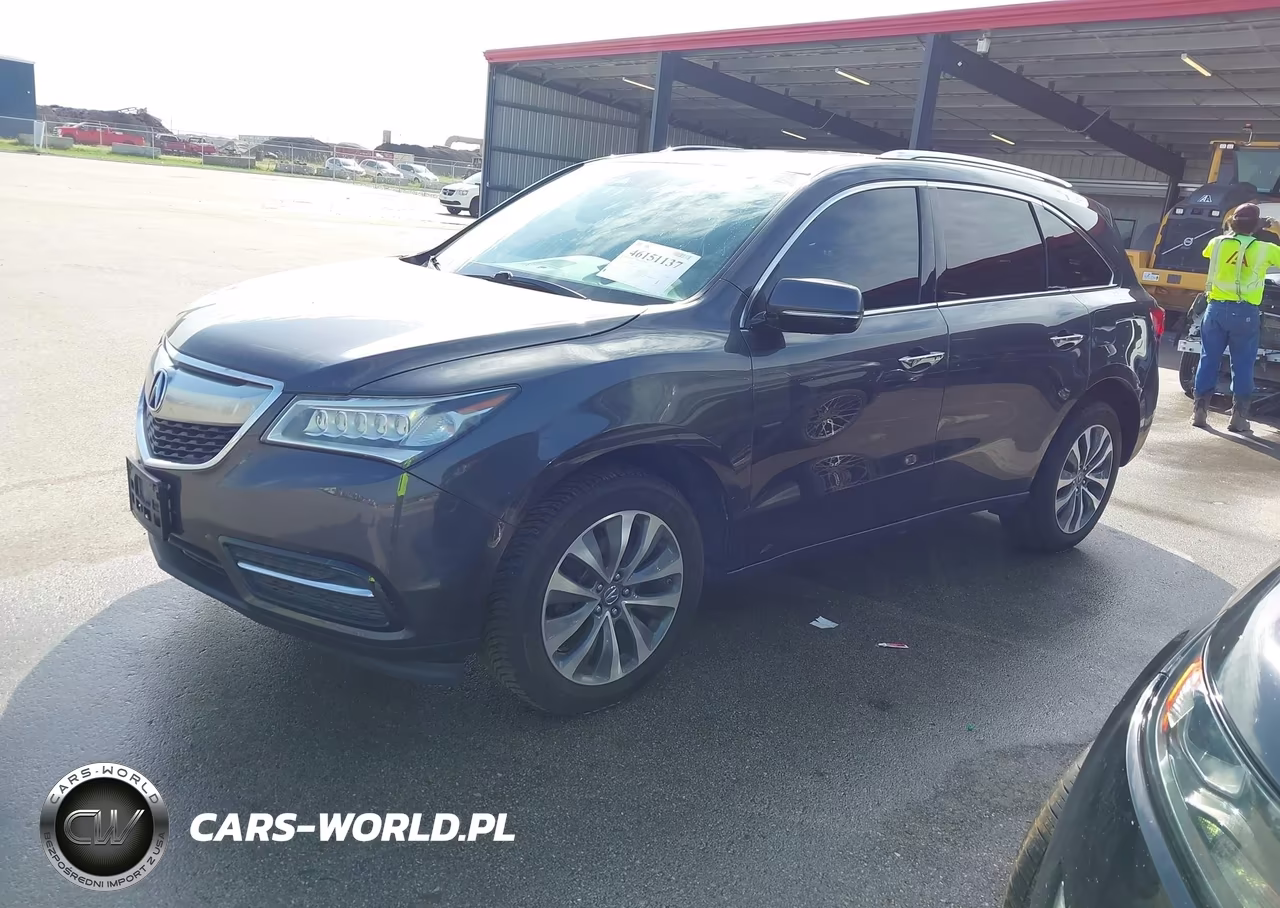 2016 Acura Mdx Technology Acurawatch Plus Packages-Technology Package VIN:5FRYD4H42GB030813 - 2
