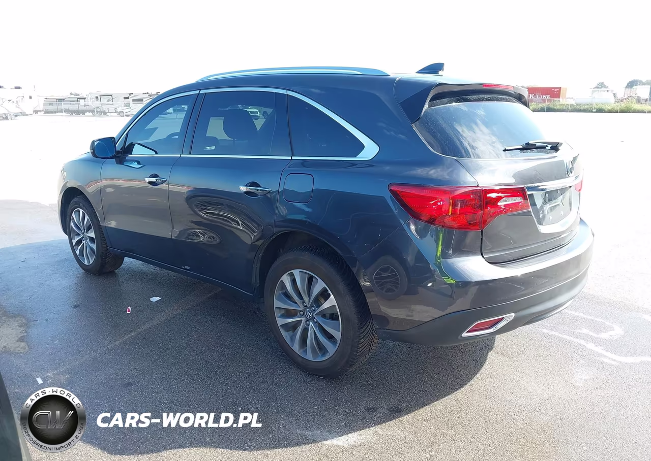 2016 Acura Mdx Technology Acurawatch Plus Packages-Technology Package VIN:5FRYD4H42GB030813 - 3