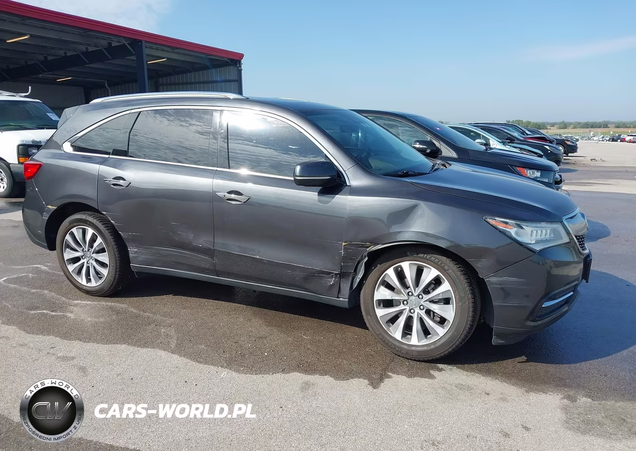 2016 Acura Mdx Technology Acurawatch Plus Packages-Technology Package VIN:5FRYD4H42GB030813 - 6