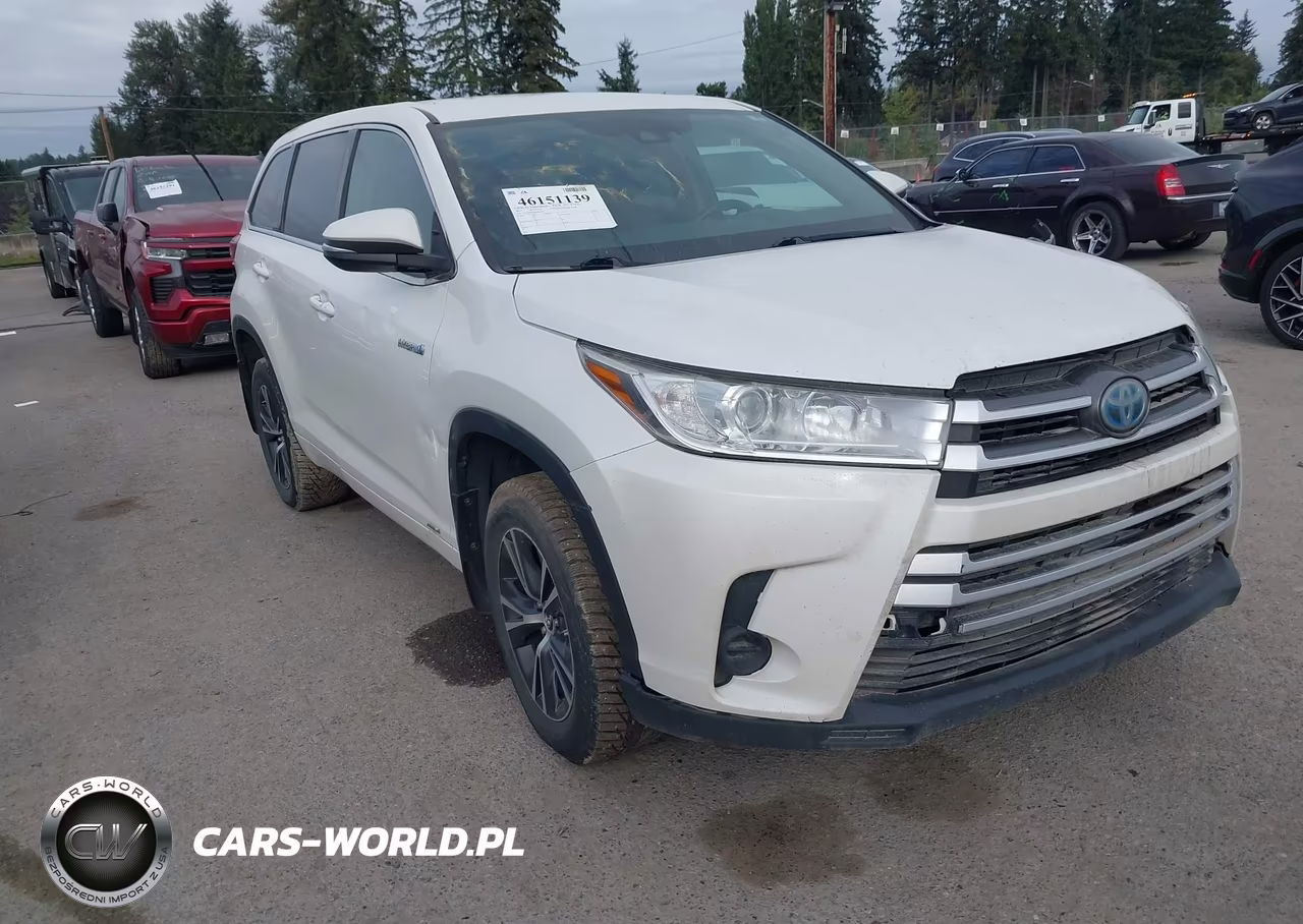 2017 Toyota Highlander Hybrid Le